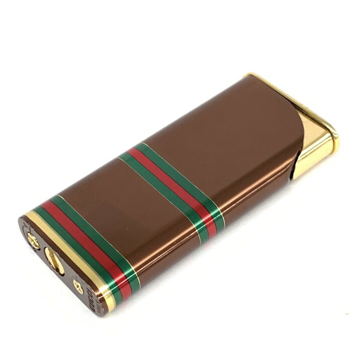 楽天市場】GUCCI オールドグッチ シェリーライン ガスライター 良好 
