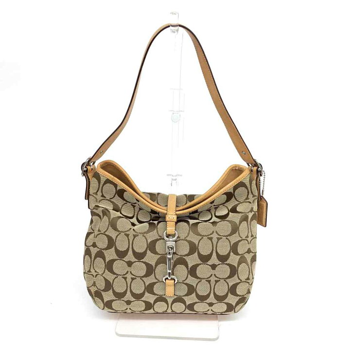楽天市場】COACH コーチ クリップホーボー ワンショルダーバッグ 6845  