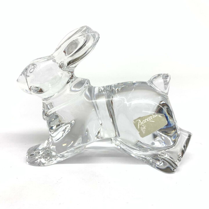 楽天市場】baccarat バカラ 兎 フィギュリン オブジェ 美品 クリスタル 