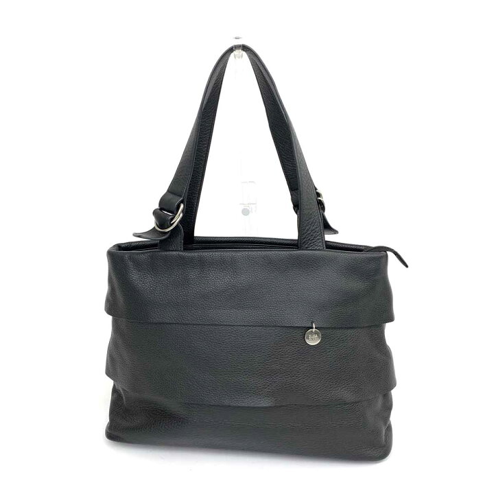 楽天市場】NINA RICCI ニナリッチ トートバッグ 良好 ブラック レザー  
