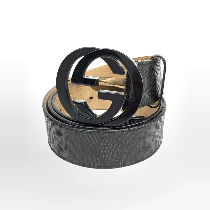 楽天市場】GUCCI グッチ インターロッキング ベルト 223891 ブラック  