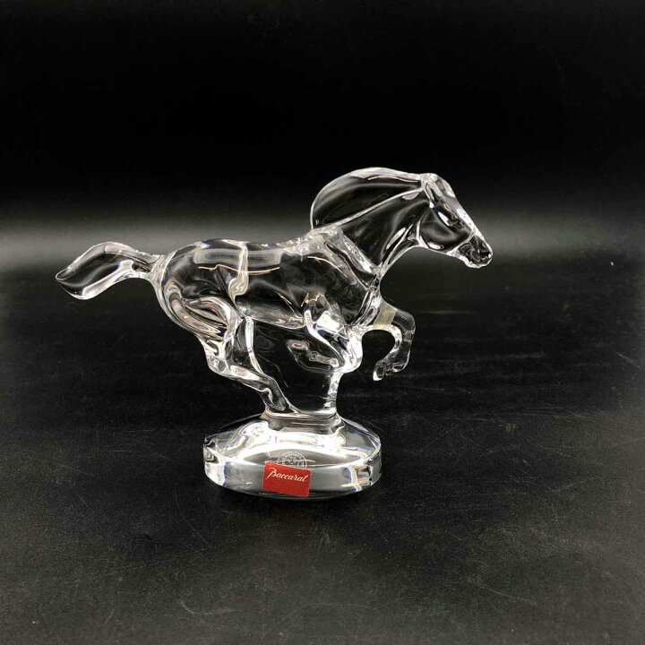 楽天市場】baccarat バカラ フィギュリン オブジェ 馬 クリア 