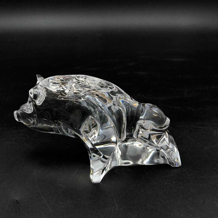 楽天市場】baccarat バカラ オブジェ フィギュリン 猪 美品 クリア 