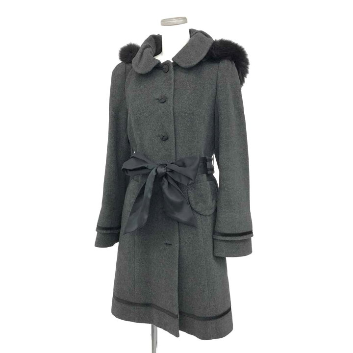 楽天市場】TO BE CHIC トゥービーシック ベルテッドコート サイズ40 