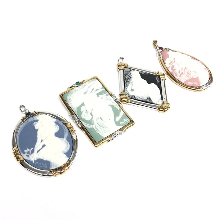 楽天市場】シルバーアクセサリー ペンダントトップ 4点セット 四芸術  