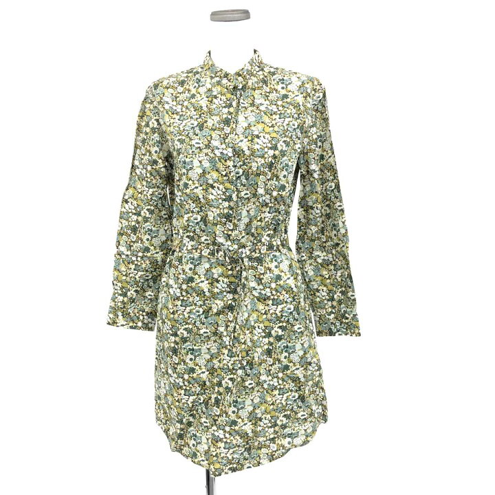 楽天市場】A.P.C. アーペーセー 花柄ワンピース サイズXS グリーン  