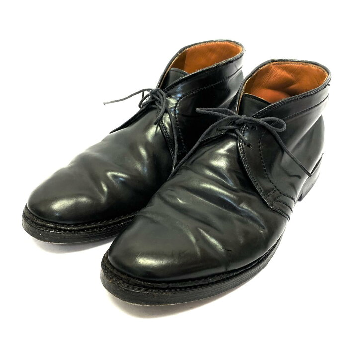 楽天市場】Alden オールデン 1340 チャッカブーツ 9 ブラック コード 