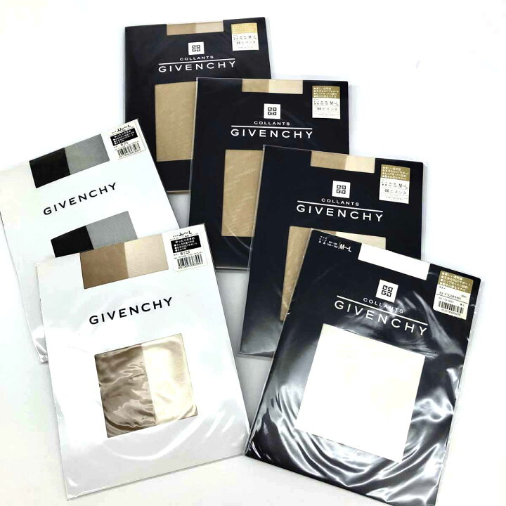 楽天市場】GIVENCHY ジバンシィ ストッキング 6足まとめ 未使用品 M〜L  