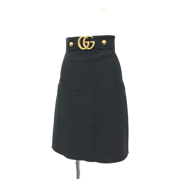 楽天市場】GUCCI グッチ GGマーモントクレープスカート サイズ36  