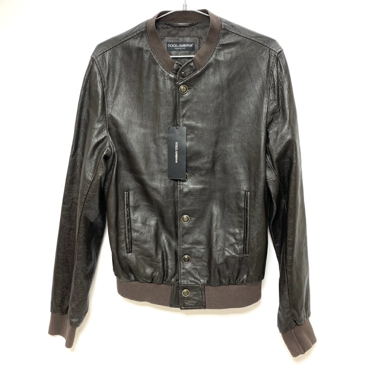 楽天市場】DOLCE&GABBANA ドルチェ&ガッバーナ レザージャケット 未  