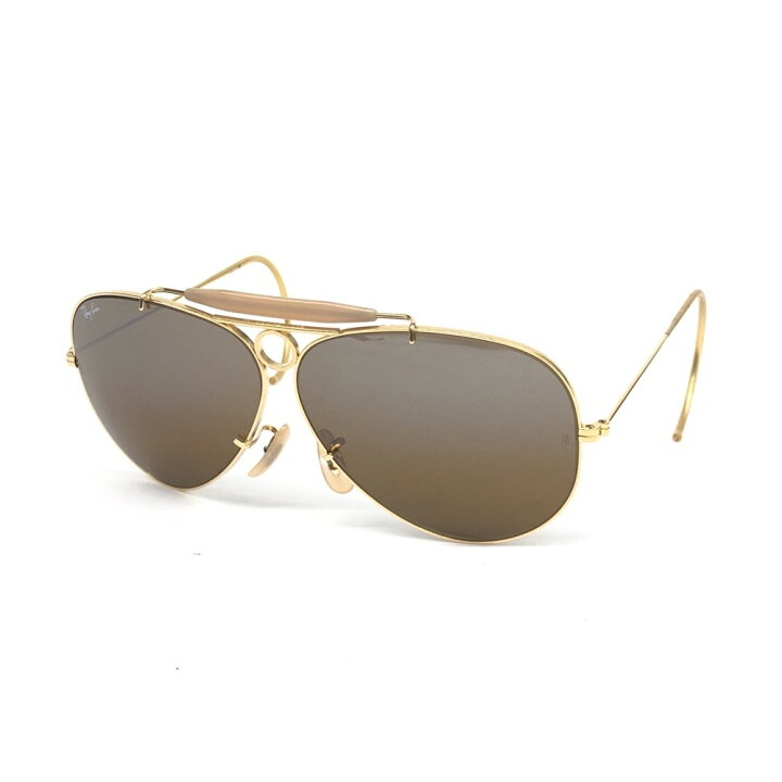 楽天市場】Ray-Ban レイバン サングラス 良好 ゴールドカラー 