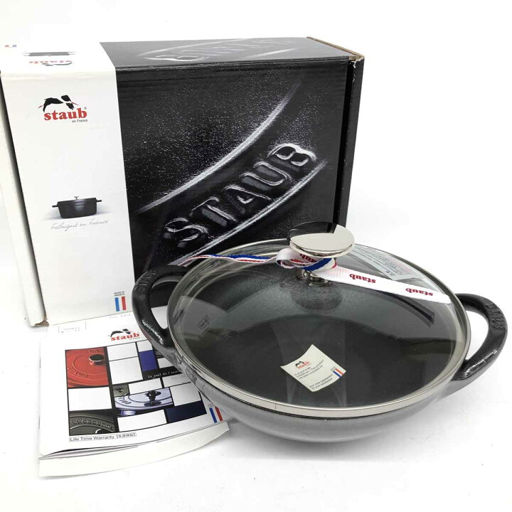 楽天市場】staub ストウブ ベビーウォック 16cm 箱付き 未使用品 40511 