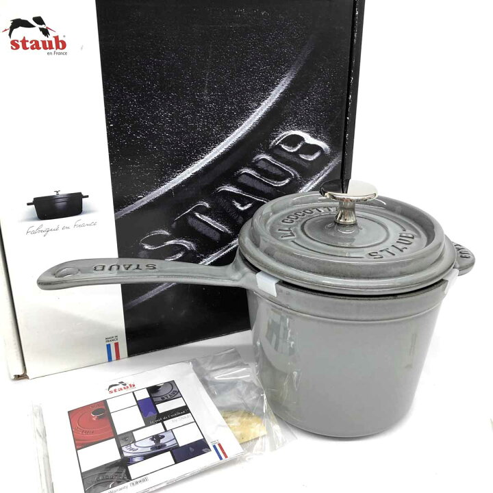 楽天市場】staub ストウブ ソースパン 14 箱付き 新品同様 40509-706  