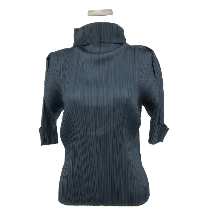 イッセイミヤケタートルネック半袖トップス（楽天市場】PLEATS PLEASE  