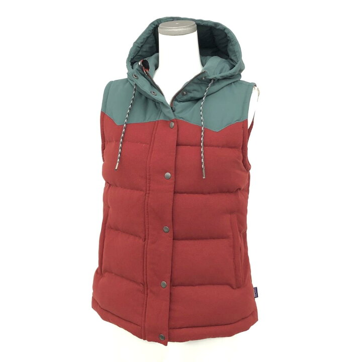 楽天市場】patagonia パタゴニア ダウンベスト 良好 Sサイズ ボルドー 
