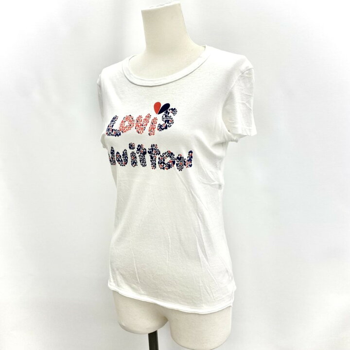 楽天市場】LOUIS VUITTON ルイヴィトン Tシャツ S ホワイト レディース 