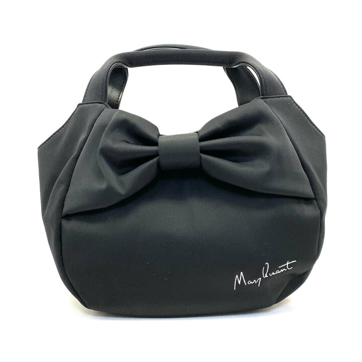 楽天市場】MARY QUANT マリークワント ハンドバッグ 未使用品 ブラック 
