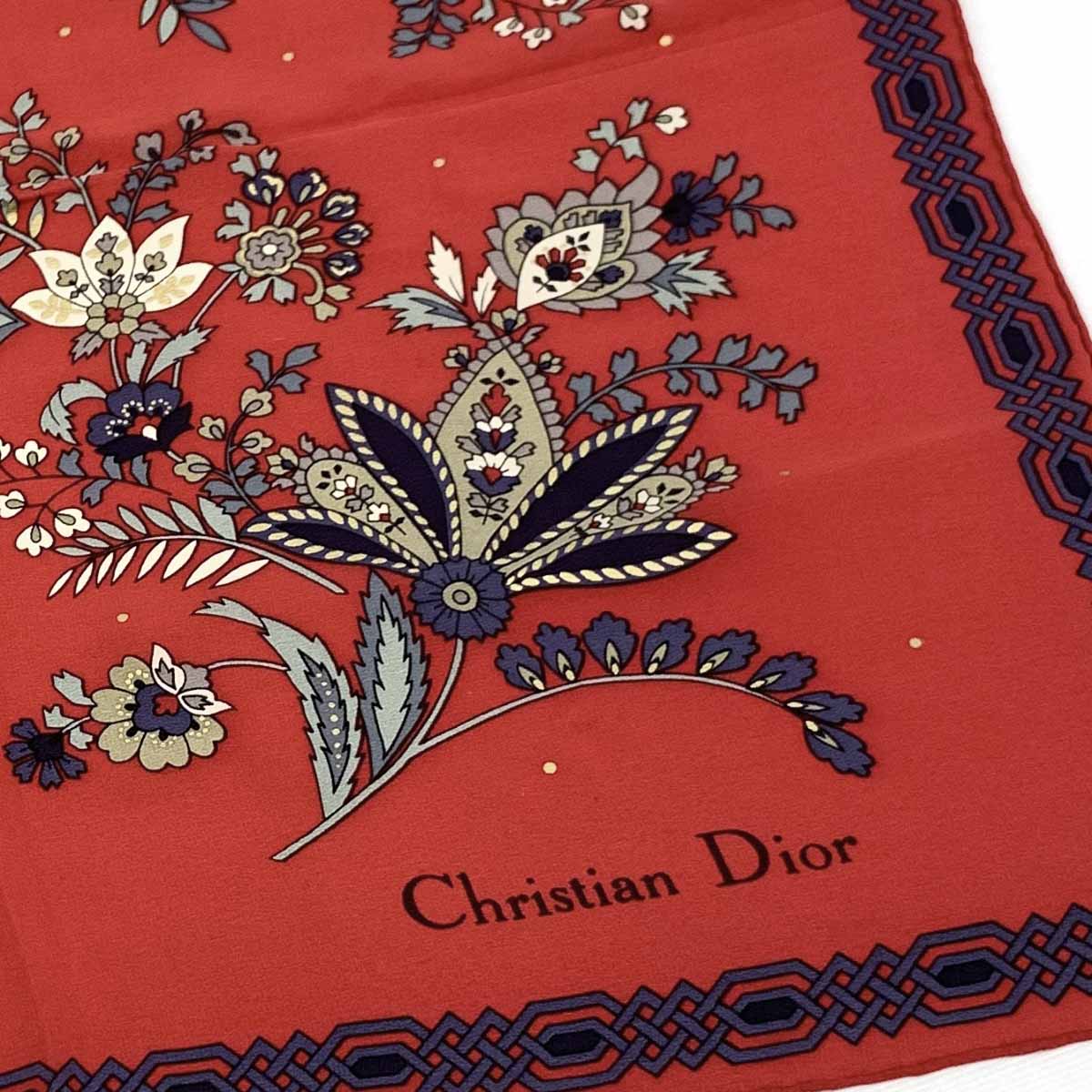 楽天市場】Christian Dior クリスチャンディオール スカーフ 美品 