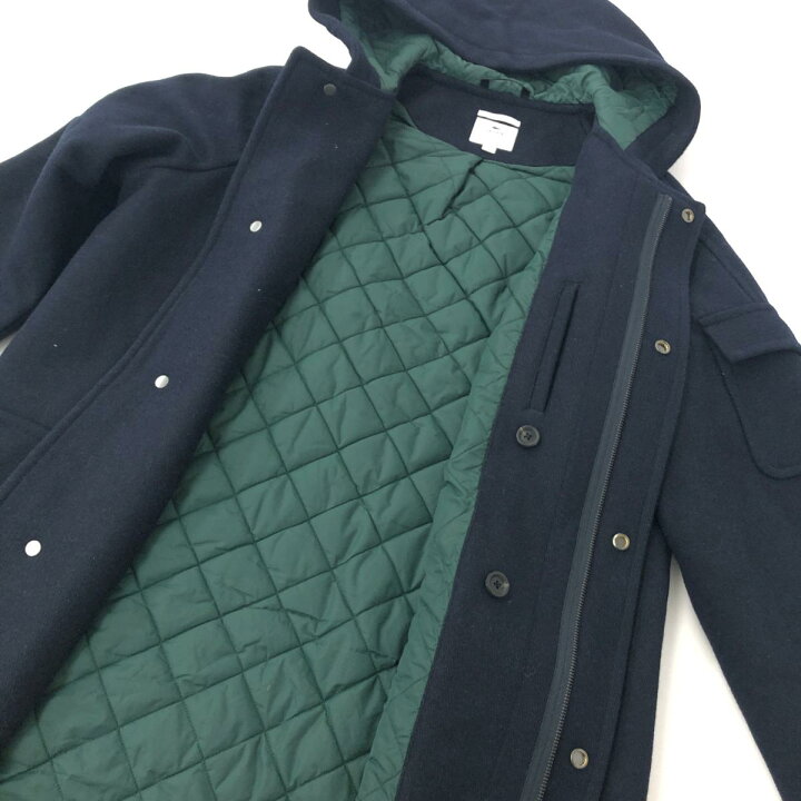 楽天市場】LACOSTE ラコステ ダッフルコート 良好 サイズL ネイビー 