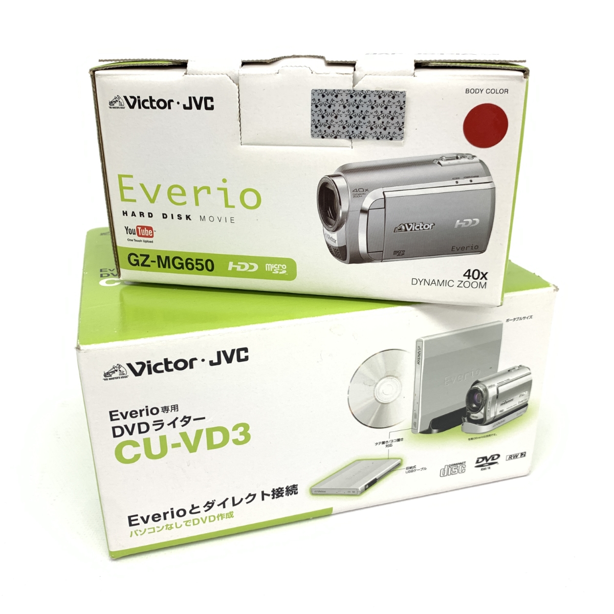 楽天市場】Victor ビクター JVC デジタルビデオカメラ DVDライター