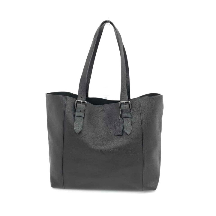 楽天市場】COACH コーチ トートバッグ 美品 F39947 ブラック ぺ 