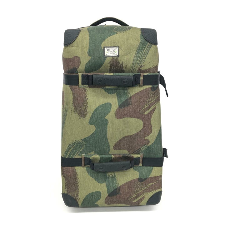 楽天市場】Burton バートン キャリーバッグ グリーン 2輪 スノーボード 