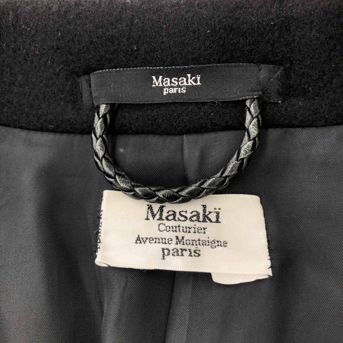 楽天市場】Masaki Matsushima マサキマツシマ コート ブラック メンズ
