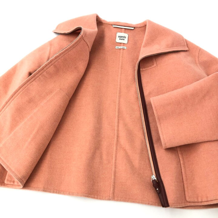 楽天市場】HERMES エルメス ショートジャケット 美品 サイズ40 ピンク 