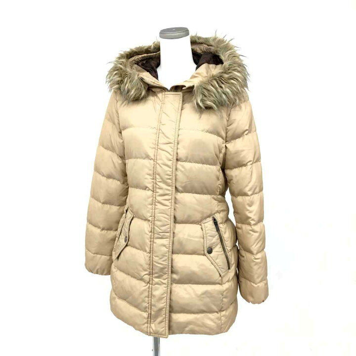 楽天市場】COACH コーチ ダウンコート Sサイズ ベージュ ダウン  