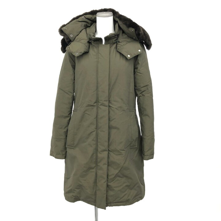 楽天市場】WOOLRICH ウールリッチ ダウンコート 良好 サイズS カーキ 