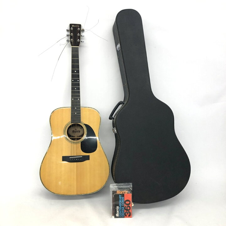 楽天市場】Morris モーリス アコースティック ギター ハードケース付 W 