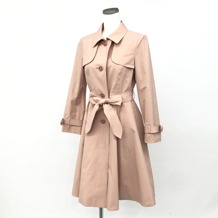 楽天市場】TOCCA トッカ トレンチコート 美品 サイズ0 ピンクベージュ  