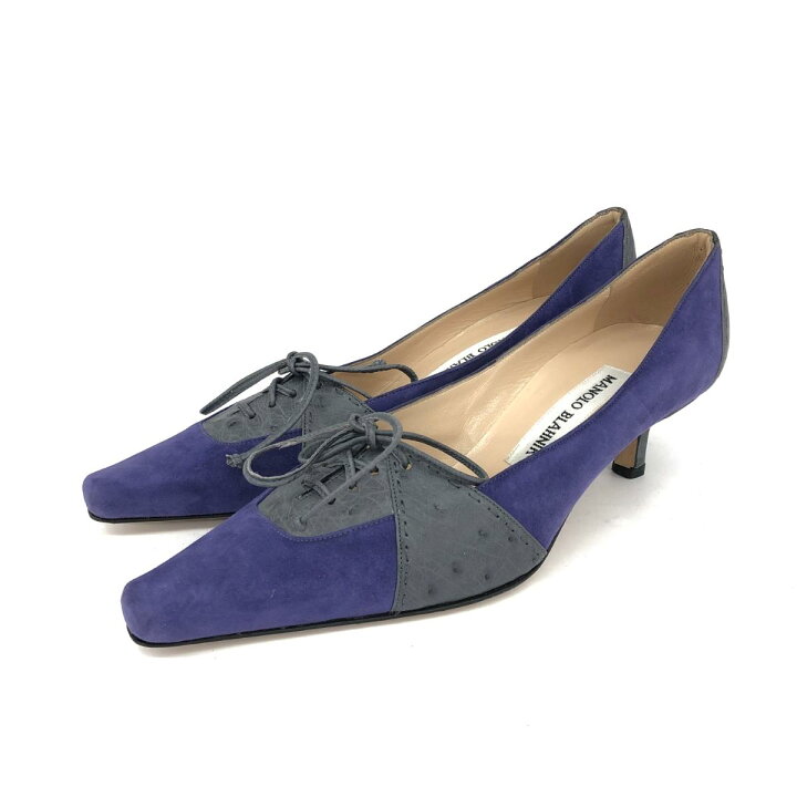 楽天市場】MANOLO BLAHNIK マノロブラニク パンプス 新品同様 36 