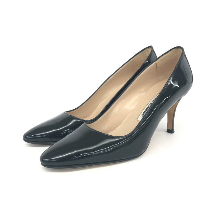 楽天市場】MANOLO BLAHNIK マノロブラニク パンプス 良好 37 ブラック 