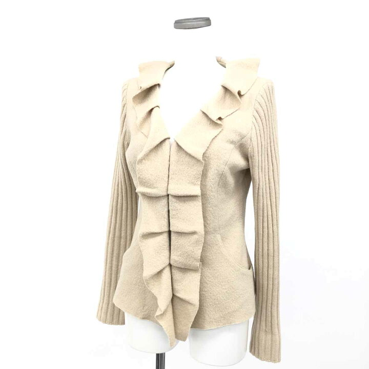 楽天市場】TO BE CHIC トゥービーシック ニットジャケット サイズ2  