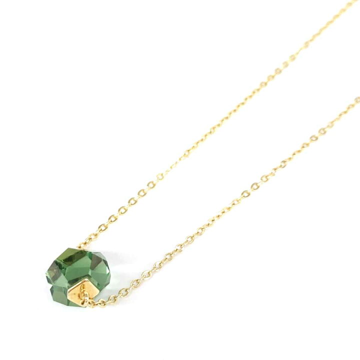 楽天市場】SWAROVSKI スワロフスキー ネックレス 美品 グリーン 