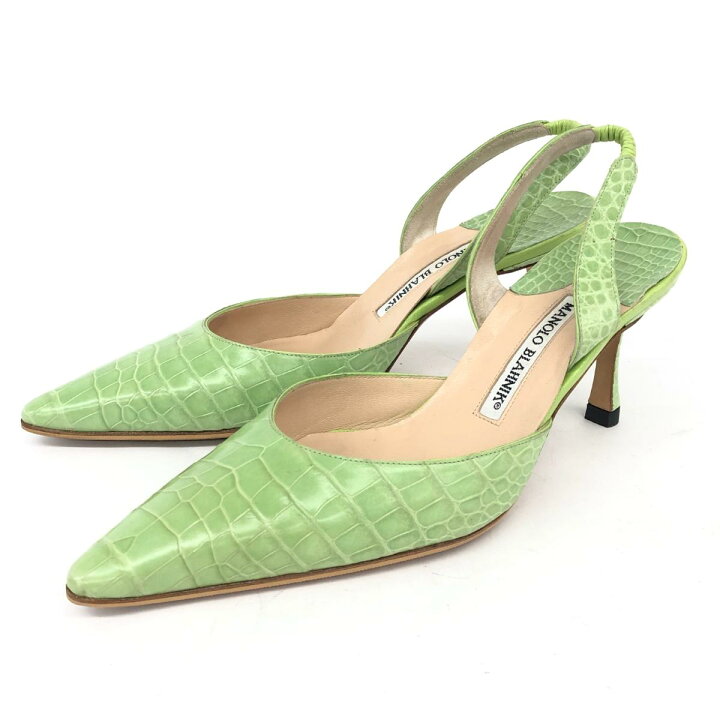 楽天市場】MANOLO BLAHNIK マノロブラニク キャロリンパンプス  