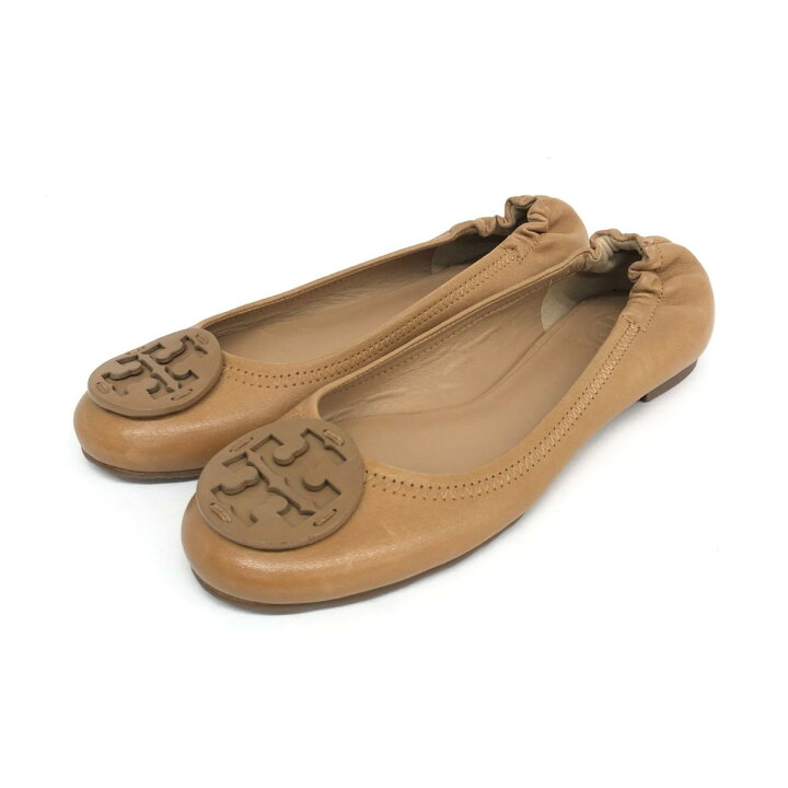 楽天市場】TORYBURCH トリーバーチ フラットパンプス 新品同様 7M 
