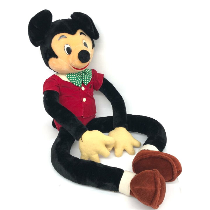 楽天市場】Disney ディズニー ミッキーマウス ぬいぐるみ 昭和レトロ 
