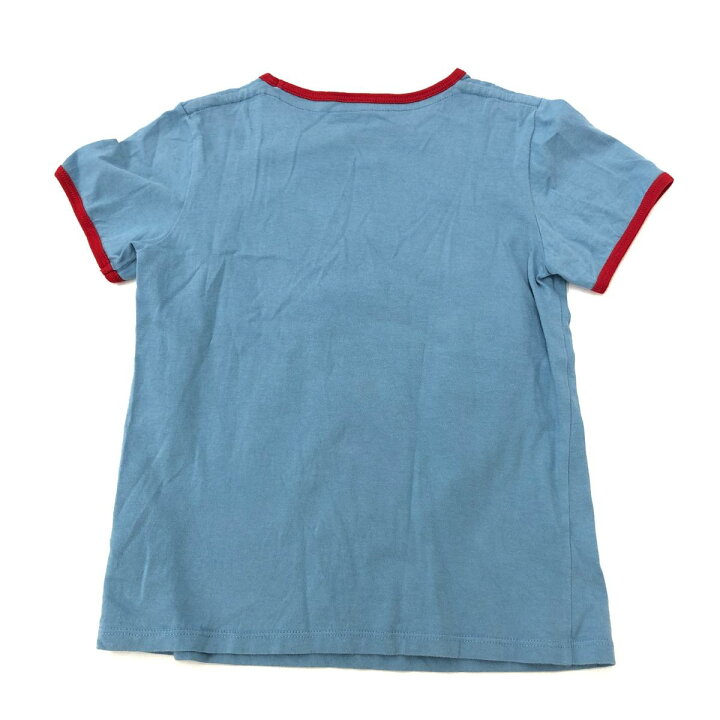 楽天市場】GUCCI グッチ 半袖Tシャツ キッズサイズ8 ブルー コットン  