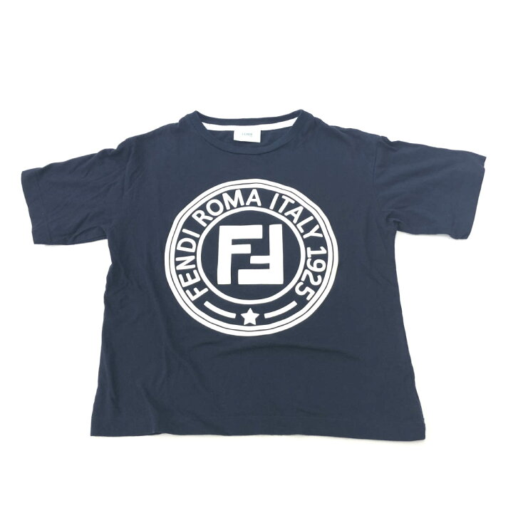 楽天市場】FENDI フェンディ 半袖Tシャツ 良好 サイズ8A ネイビー  