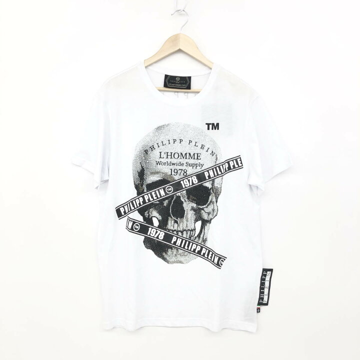 楽天市場】PHILIPP PLEIN フィリッププレイン 半袖カットソー 未使用品 