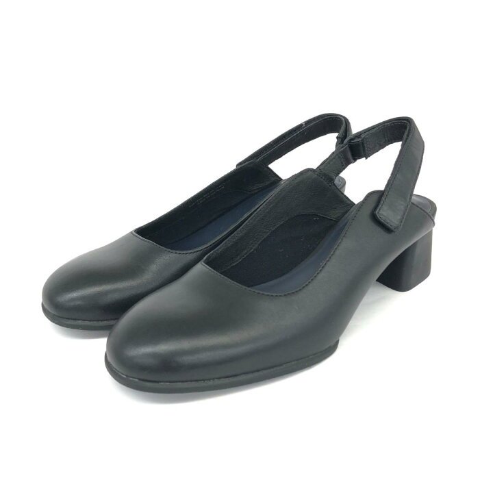 楽天市場】CAMPER カンペール パンプス 良好 37 ブラック レザー 