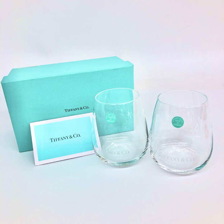楽天市場】TIFFANY&Co. ティファニー グラス タンブラー 2客セット 箱 