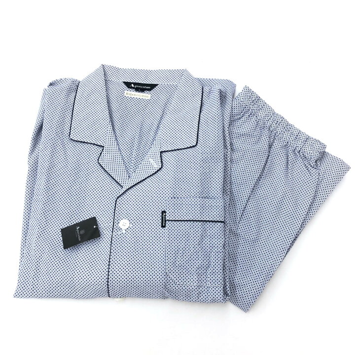 楽天市場】Aquascutum アクアスキュータム パジャマ サイズ4L ブルー 