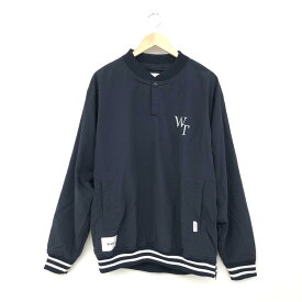 WTAPS ダブルタップス ピッチジャケット 美品 サイズ3 ネイビー ナイロン メンズ トップス PITCH JACKET NYLON TUSSAH LEAGUE 23ss 【中古】