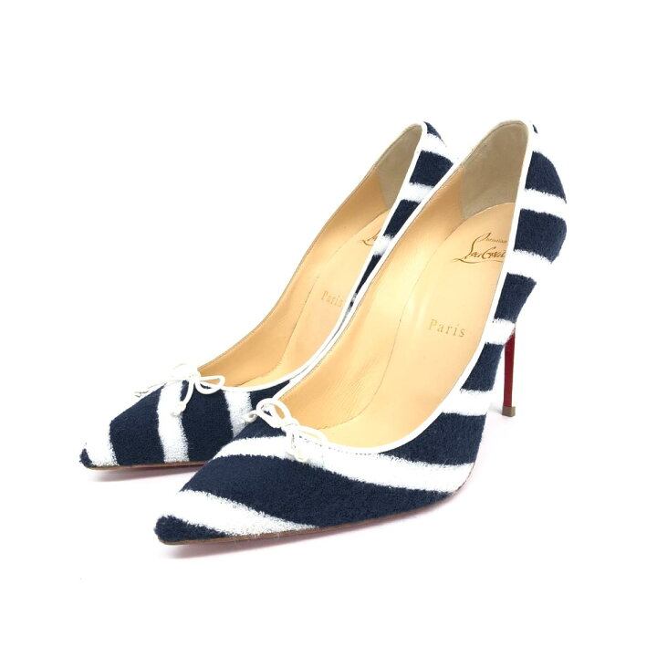 楽天市場】Christian Louboutin クリスチャンルブタン パンプス 37 1/2  