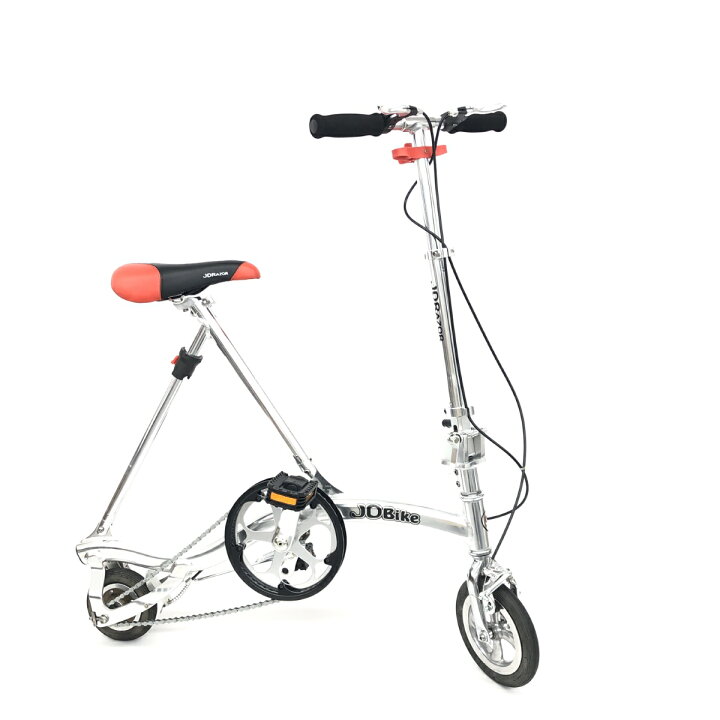 楽天市場】JDRazor JDBIKE 折り畳み自転車 シルバーカラー ミニベロ 