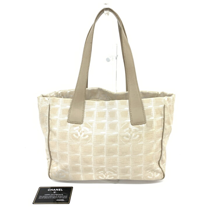楽天市場】CHANEL シャネル ニュートラベルライン トートバッグ カード 