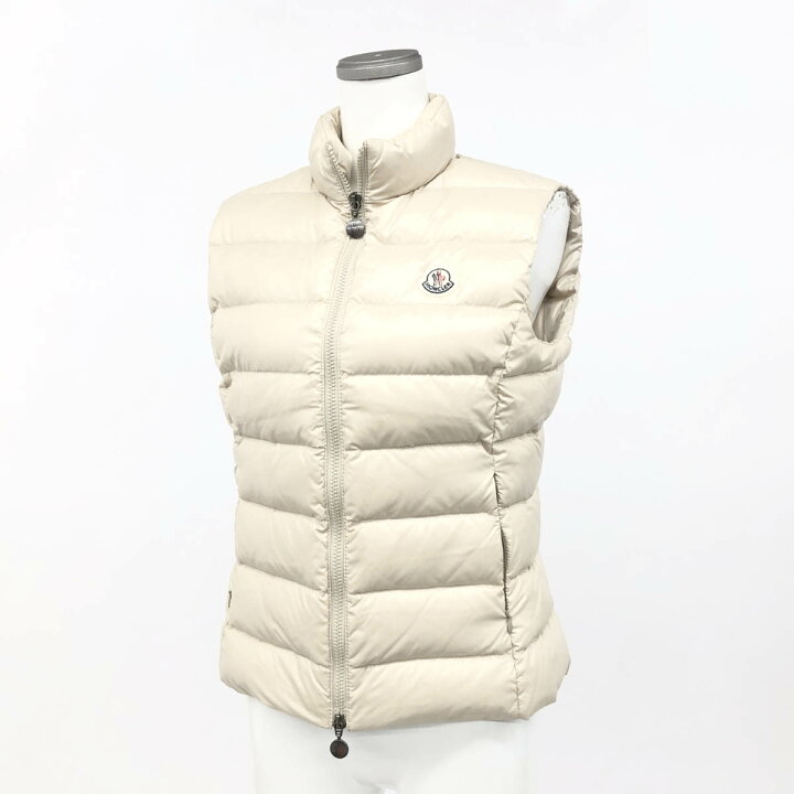 楽天市場】MONCLER モンクレール ダウンベスト サイズ1 ベージュ 